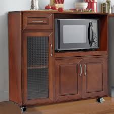 Dantzler Kitchen Cart Microwave Cart Kitchen Cart Red Barrel Studio