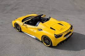 Fondos De Pantalla Ferrari 488 Spider Novitec Rosso Amarillo Roadster Coches Descargar Imagenes Ferrari 488 Ferrari Superdeportivos