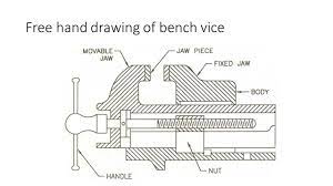 Drawing Details And Assembly Of Simple Bench Vice Youtube