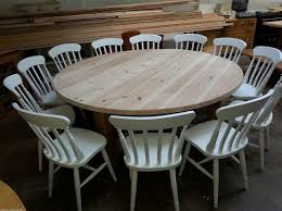 A dining table is not a hard item to find, but not for the 12 seat dining room table. 12 14 Seater Large Round Chunky Country Dining Table Home Interiors Country Dining Tables Round Dining Room Table 12 Seat Dining Table