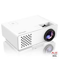 Deal Dbpower Rd 810 Portable Led Projector For 52 43 Smartphone Projector Projector Video Projector