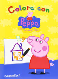 Disegni da colorare per i bambini de peppa pig. Colora Con Peppa Pig Amazon It Aa Vv Libri