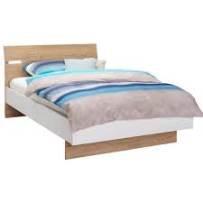 Holzernes Einzelbett Aus Hellem Und Weissem Holz Bett 120 Betten Kaufen Bett