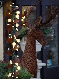 Festliche Stimmung Lichter Weihnachten Rudolf Weihnachtsdekoration Weihnachtsdekoration Fur Draussen Weihnachtsdeko Basteln