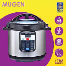 Russell taylor pressure cooker silicone rubber seal, primada pressure cooker silicone seal, mugen russell taylor pressure cooker exhaust valve, spare part only, original, ready stock. Mugen Multifunction Pressure Cooker 6l Non Stick Pot Stainless Steel Inner Pot Free Gifts Ready Stock Shopee Malaysia
