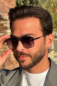 FALAN EYEWEAR Octavius Men's Sunglasses Black