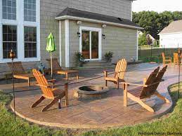 Check Out Our Web Site For Even More Details On Fire Pit Backyard Seating It Is Actually A Superb Place To G Cobblestone Patio Concrete Fire Pit Patio Patio
