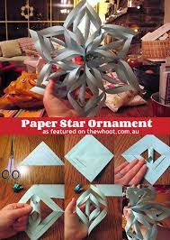 Christmas Craft Ideas Pinterest Favorites The Whoot Christmas Crafts Crafts 3d Paper Snowflakes