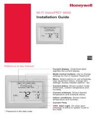 Close the door and press the power button. Honeywell Home Th8321wf1001 Installation Guide Manualzz