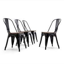 We did not find results for: Belleze Modern Style Metal Industrial Stackable Bistro Dining Chairs Set Of 4 Wood Seat Cafe Bar Restaurant Stool Walmart Com Walmart Com