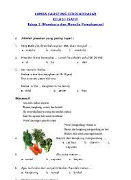 Download soal calistung kelas 3 sd pdf file berkas sekolah. Soal Calistung Kelas 2 Tahap 1