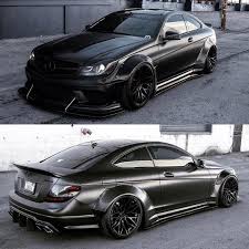 Insane Libertywalk C63 Amg Owner Vader C63 Mercedes Coupe Mercedes Benz Mercedes Benz Amg