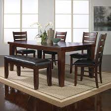 Shop wood dining room sets and other wood tables from top sellers around the world at 1stdibs. Stephentown 6 Piece Solid Wood Dining Set Solid Wood Dining Set Dining Room Furniture Sets Rustic Dining Room