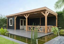 Hele Mooie Overkapping Summer House Garden Backyard Patio Designs Backyard Pavilion