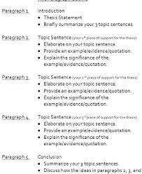 Sample 5 Paragraph Essay Outline Essay Outline Paragraph Essay Myself Essay
