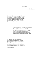 În context am decis să vă oferim o serie de poezii minunate pentru copilași. M Eminescu O Mama