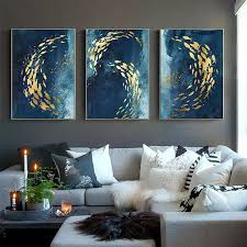 Maybe you would like to learn more about one of these? Golden Fish Abstract Wall Poster Modern Canvas Prints Painting Contemporary Art Living Room Entrance Decoration Picture Unframed Shopee Philippines