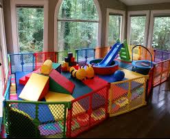 Pin By Casey Cottrell On Daycare Toddler Playroom Kids Indoor Playground Daycare Design