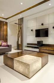 20 Simple Warm Villa Interior Designs For Inspiration Center Table Living Room Living Room Design Modern False Ceiling Living Room