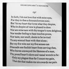 Shakespear S Sonnet 141 This Is My Favorite Poem Ever And I Really Do Live Life By It Poetry Words Shakespeare Sonnets Words Quotes