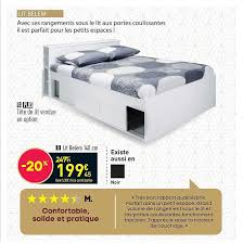 But tete de lit 140. Offre Tete De Lit Vendue En Option Lit Belem 140 Cm Chez Conforama