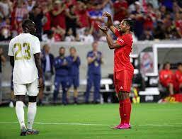 Titelverteidiger bayern münchen muss bei der neuauflage des vorjahresfinals in der champions. Serge Gnabry Trifft James Harden Von Dem Er Den Torjubel Nachahmte Watson