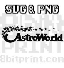 Astroworld Logo Svg And Png Etsy Png Svg Printed Materials