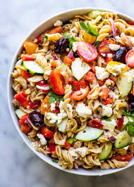 Greek Pasta Salad Recipe Simplyrecipes Com Recipe Greek Salad Pasta Greek Pasta Pasta Salad