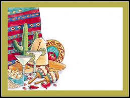 Viva mexico banner with mexican holiday food, cinco de mayo fiesta party sombrero hat, chilli peppers and tequila, tacos, nachos and avocado guacamole. Fiesta Invitation Blank Template Mexican Invitations Mexican Party Invitation Party Invite Template