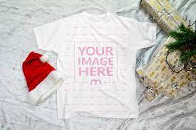 Download Men S Christmas T Shirt Mockup Generator Mediamodifier