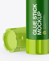 Download Opened Glossy Glue Stick Mockup In Tube Mockups On Yellow Images Object Mockups Yellowimages Mockups