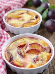 Clafoutis Aux Brugnons Recette Recette Clafoutis Recettes De Cuisine Recette