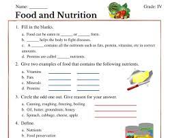 You are free to share your thought with us and our readers at comment box at the end of the page, and also, don't forget to share. Food And Nutrition Class 4 Worksheets Witknowlearn