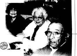 SHE'S NOT WEARING A FLOATING DEVICE. THANKFULLY, SHE IS ONE.