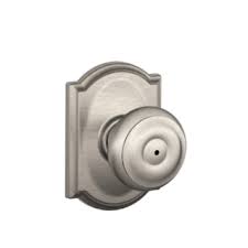 Find the right lock for your exterior and interior doors. Georgian Knob With Camelot Trim Bed Bath Lock
