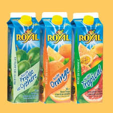 Les Jus De Fruits Royal En Canette Ou En Bouteille Cerise Pays Goyave