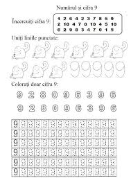 Numărul şi cifra 9 tipul lecţiei: Pin On Clasa Pregatitoare