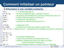 Ppt Les Pointeurs Powerpoint Presentation Free Download Id 4749361
