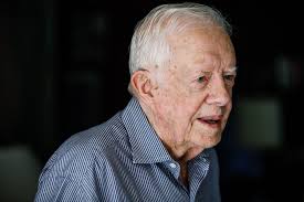 Jimmy carter (james earl carter, jr.), 39th president of the united states, was born october 1, 1924, in the small farming town of plains, georgia. Jimmy Carter Back In The Hospital The New York Times