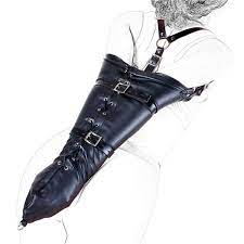 Amazon.com: Strict Leather Armbinder Wrist Restraint Harness Fetish Kinky  Leather Sex Bondage Cuffs Sex Posture Locking Kit (Bag Length:58 cm(22.8  inch), 176) : Health & Household