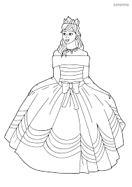 You can print it out or color online this 3 beautiful princesses coloring page is very popular among the hellokids fans. Princesses Coloring Pages Free Printable Princess Coloring Sheets