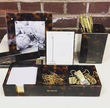 Kate Spade Tortoise Shell Desk Accessories Tortoise Shell Tortoise Shell Decor Desk Organization Office