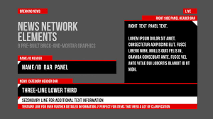 Premiere pro templates premiere pro presets motion graphics templates. News Stock Graphic Design And Motion Graphic Templates Adobe Stock