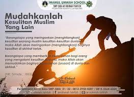 Apakah kamu termasuk salah satu peminat jurusan komunikasi? Mudahkanlah Kesulitan Muslim Yang Lain Ar Rohmah Tahfizh