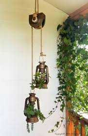 Die Natur Wird Ihre Helle Lampe Sein In 2020 Diy Gartendekoration Rustikaler Garten Gartendekoration