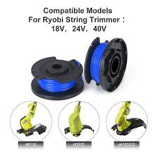 Check spelling or type a new query. String Trimmer Line And Spool Replacement Fits With Ryobi One Ac14rl3a 18v 24v 40v Line Trimmers 6 Pack For Replacement With 1 Cap Covers Parts Easy To Install Walmart Canada