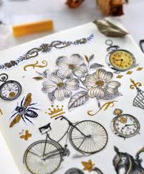 diy vintage stickers free printable dreams factory