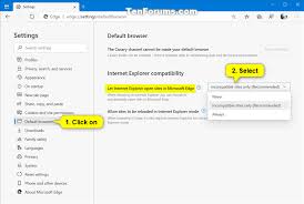 Select google search and then click add as default button to make google search. Turn On Or Off Let Internet Explorer Open Sites In Microsoft Edge Tutorials