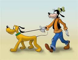 Originally when he was created in 1932, he was named dippy dawg (clumsy dog) and appeared in the short animation mickey's revue. in fact, all of the characters' original nam. How Come Pluto Is Treated Like A Dog But Goofy Isn T When He Is Also A Dog Quora