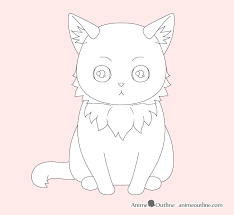 Maybe you would like to learn more about one of these? How To Draw An Anime Cat Step By Step Animeoutline